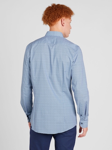 Coupe slim Chemise OLYMP en bleu