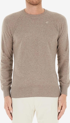K-Way Sweater 'SEBAS' in Beige: front