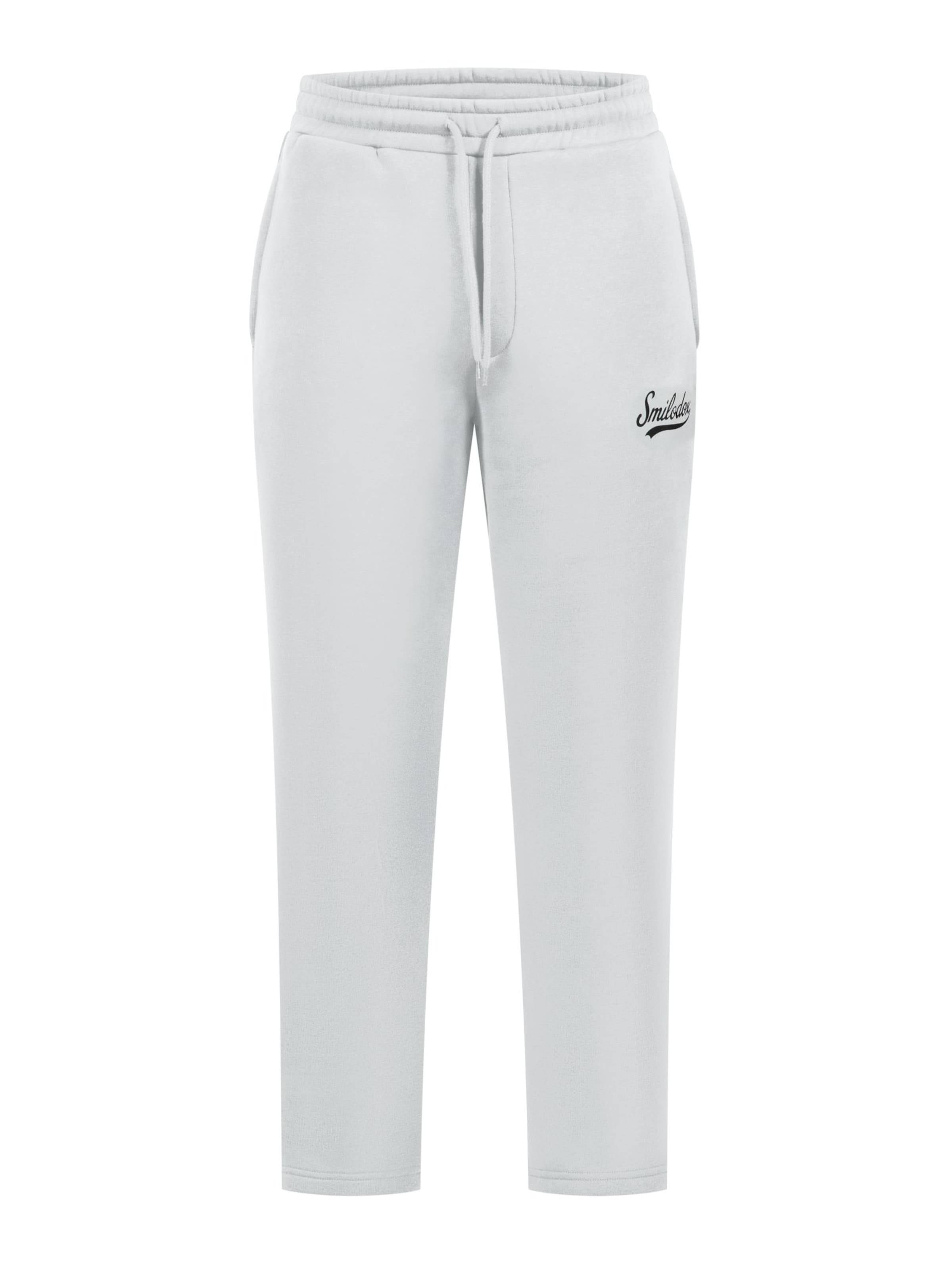 Smilodox Loose fit Pants ' Lorik ' in Grey: front