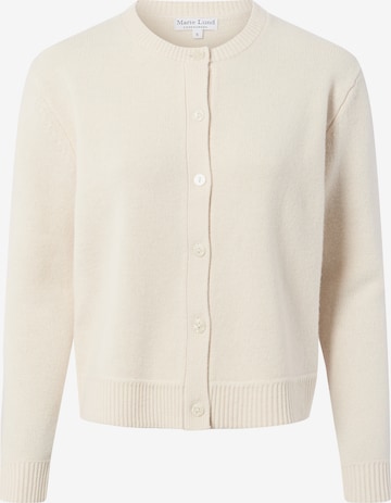 Cardigan Marie Lund en beige : devant