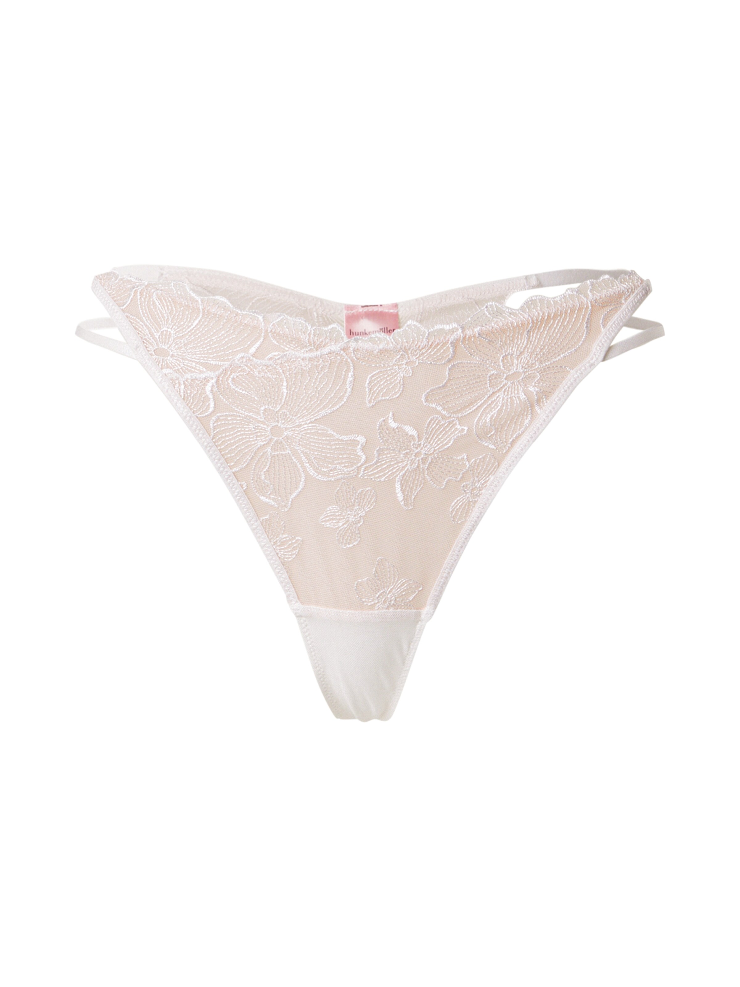 String 'Lauren' Hunkemöller en blanc : devant