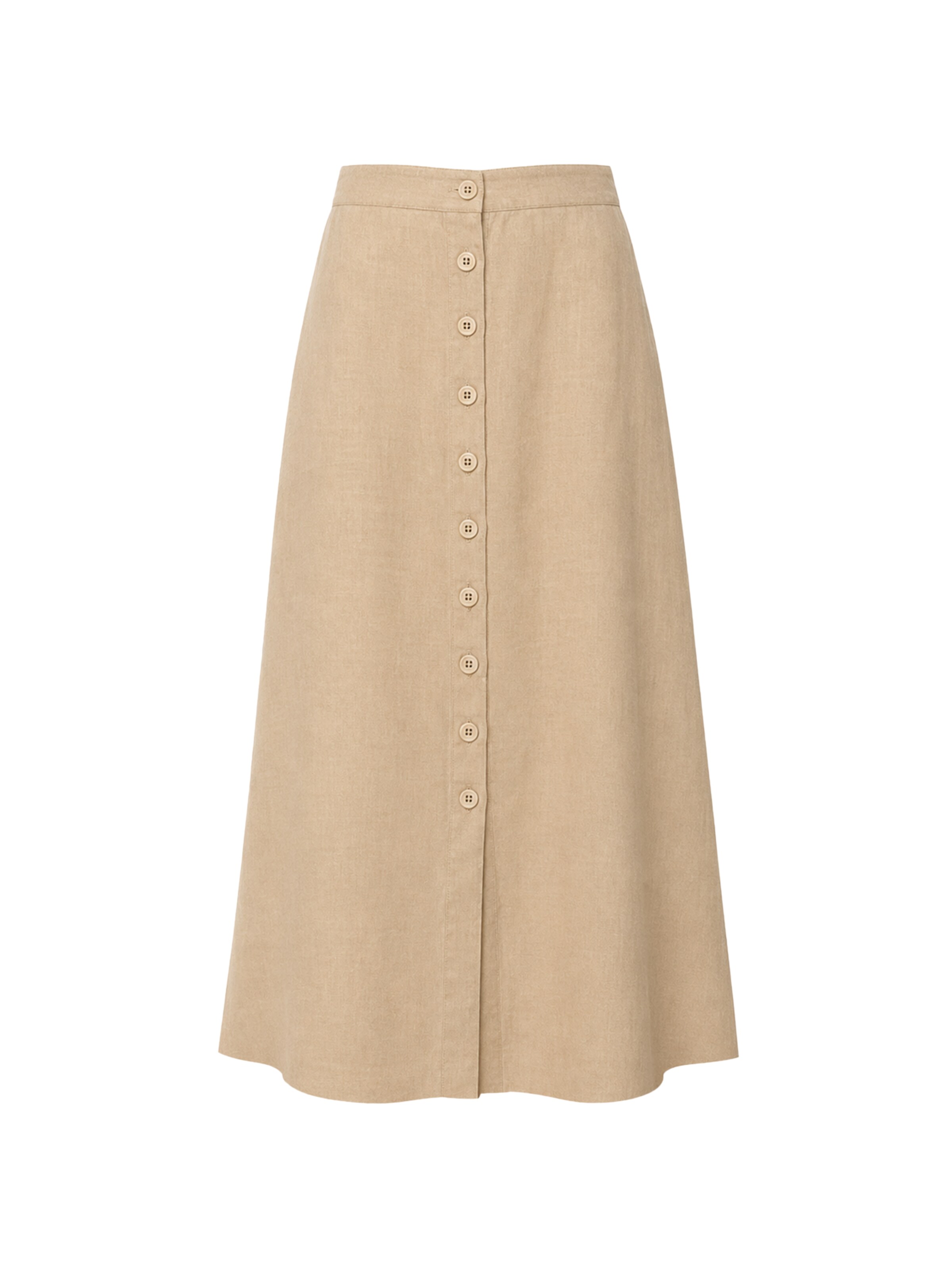 Haris Cotton Rock‌‌‌‌‌ in nude, Produktansicht