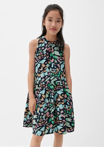 s.Oliver Kleid in Schwarz: Vorderseite