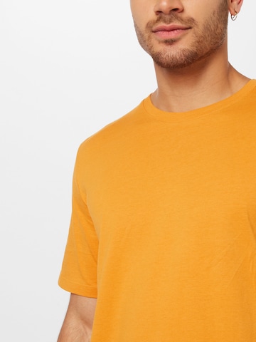 oranžinė JACK & JONES Priglundantis modelis Marškinėliai