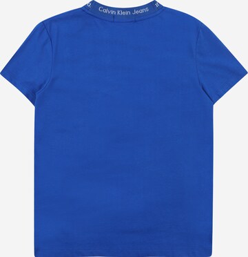 Calvin Klein Jeans - Camiseta 'INTARSIA' en azul