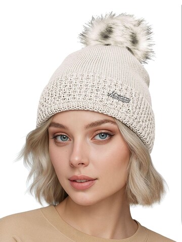 Neverless Beanie 'Finnja' in Beige: front