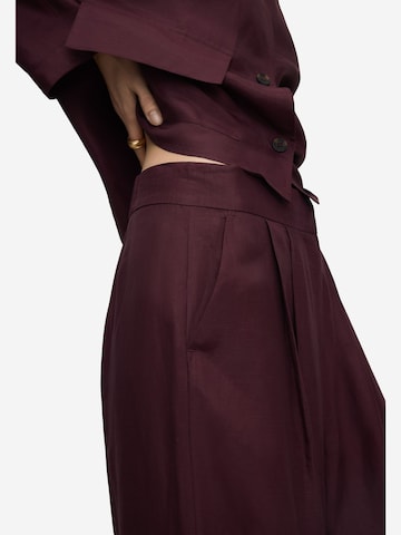 Adolfo Dominguez Wide Leg Housut värissä punainen