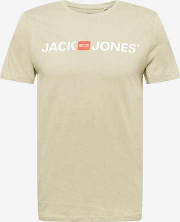 JACK & JONES Majica | zelena barva: sprednja stran