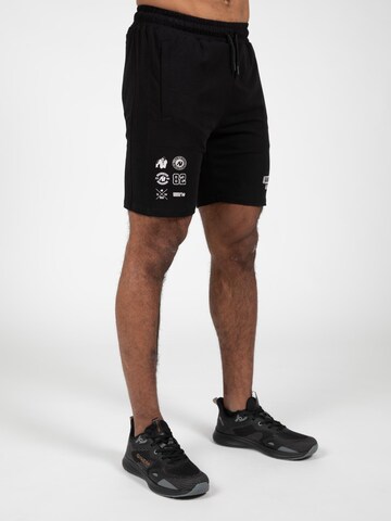 Coupe slim Pantalon de sport 'Lopez' Gorilla Wear en blanc