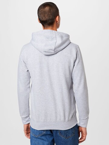 BURTON MENSWEAR LONDON Zip-Up Hoodie in Grey