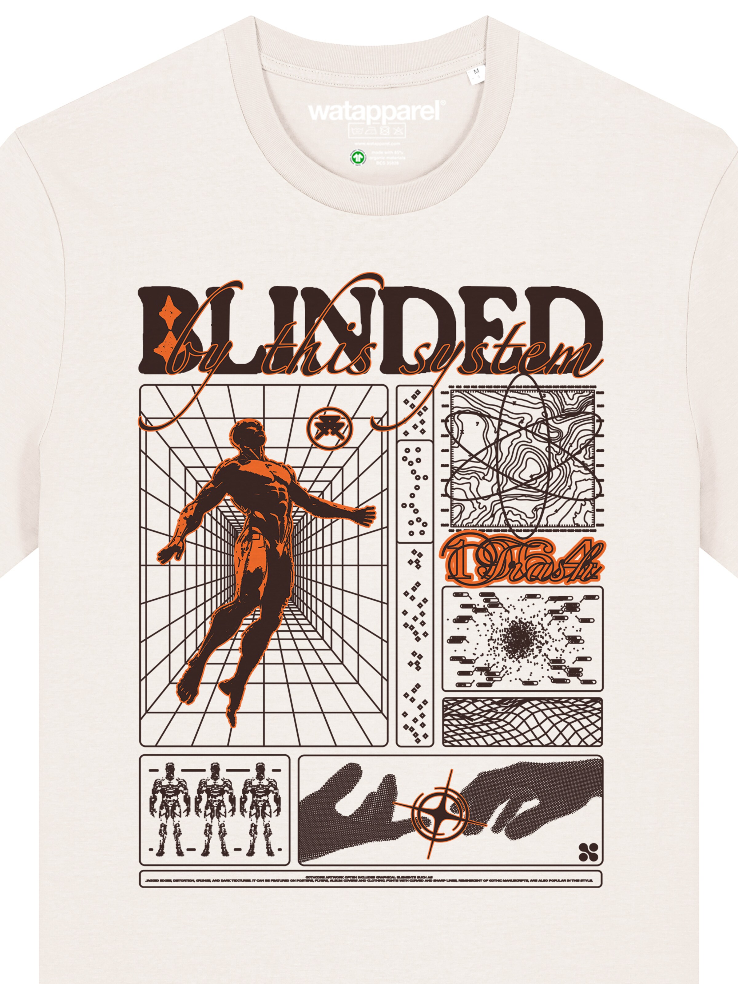 Watapparel Shirt 'Blinded' in White