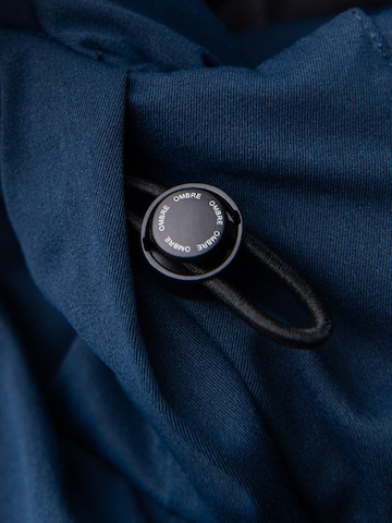 Ombre Winterparka in Blauw