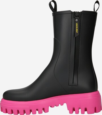 LEMON JELLY Rubber Boots 'CORA' in Black