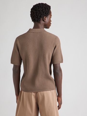 NORSE PROJECTS Tröja 'Anholt' i brun