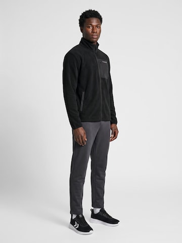 Hummel Fleece jas in Zwart