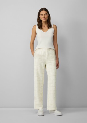 Wide Leg Pantalon s.Oliver BLACK LABEL en beige