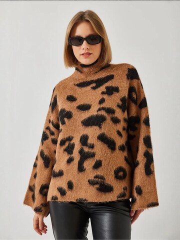 Pull-over Bianco Lucci en marron