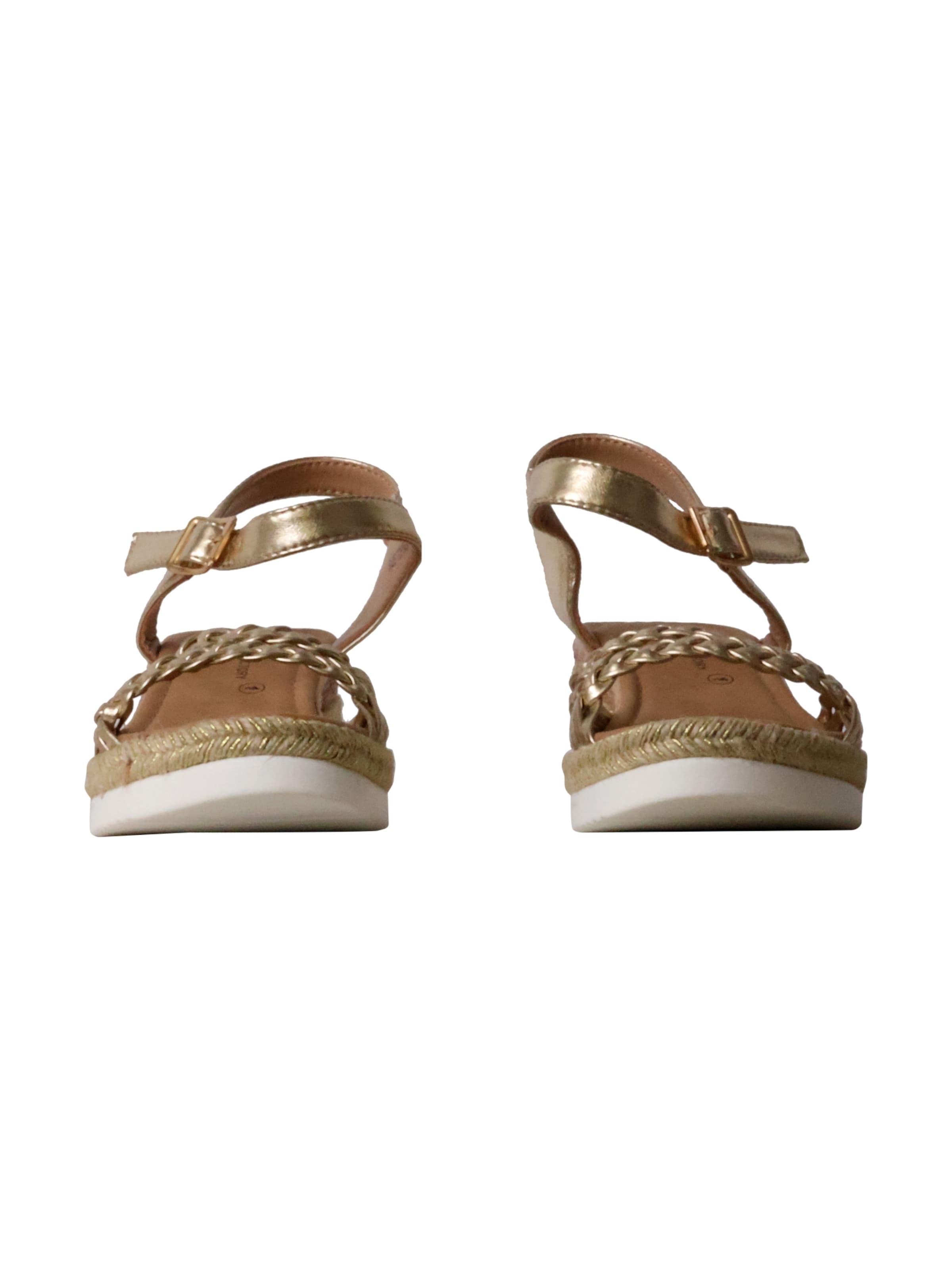 Sandales The Divine Factory en or