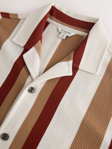 Coupe regular Chemise Next en marron