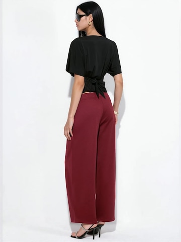 Wide Leg Pantalon 'Hose' Busem en rouge