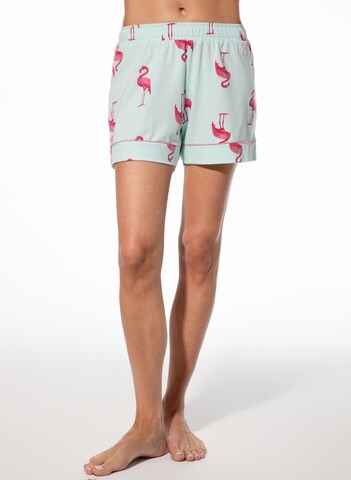 Sanetta Pyjamashorts in Blau: Vorderseite