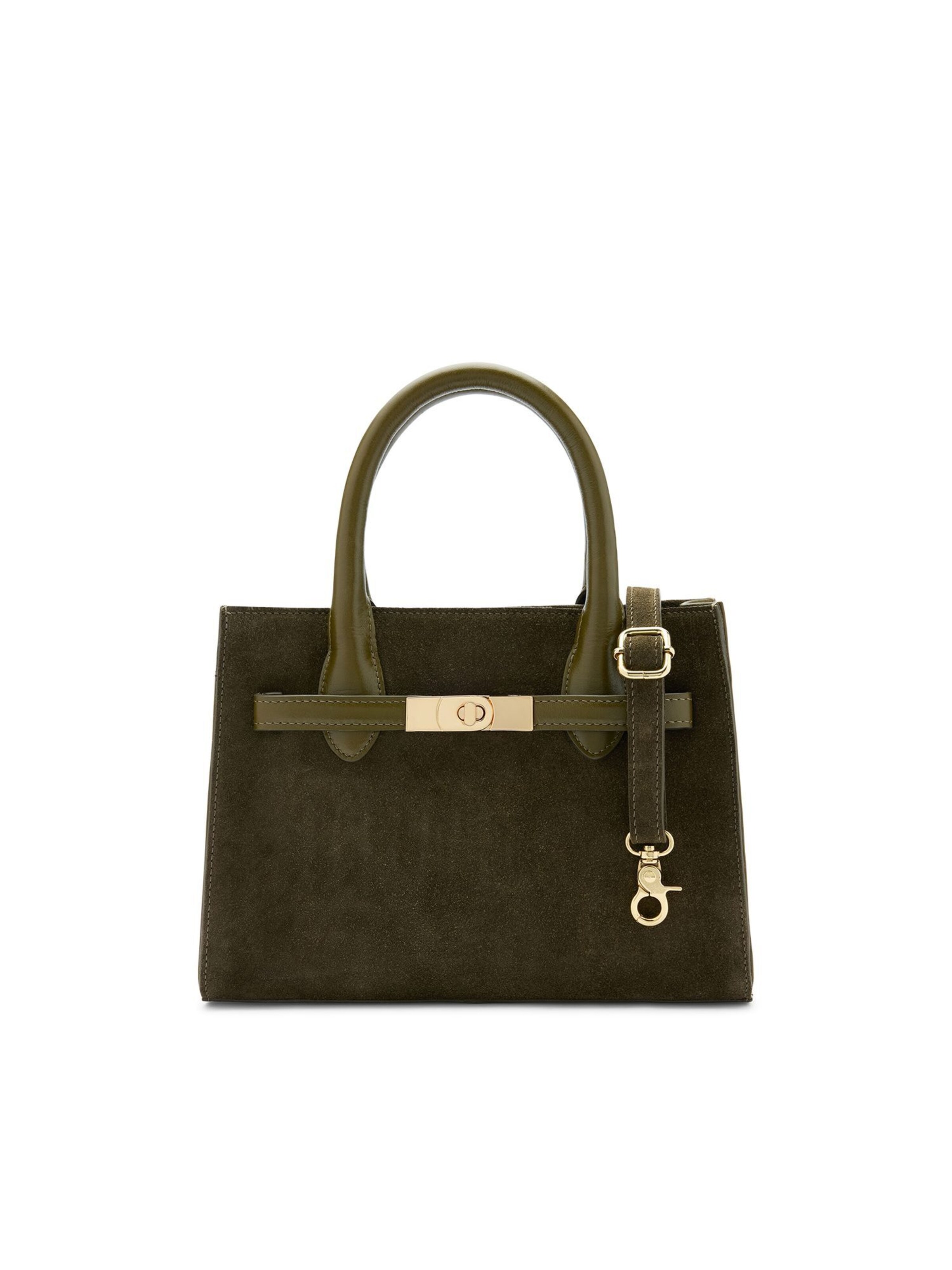 MANFIELD Handbag in Green: front