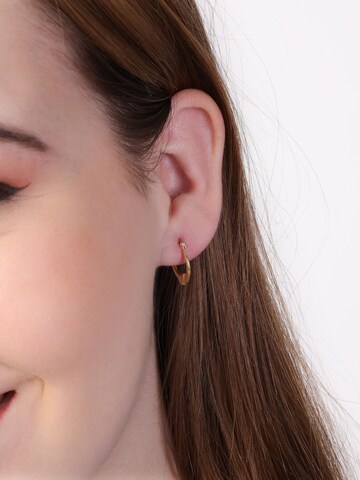 Lucardi Oorbellen 'Klassisch' in Goud