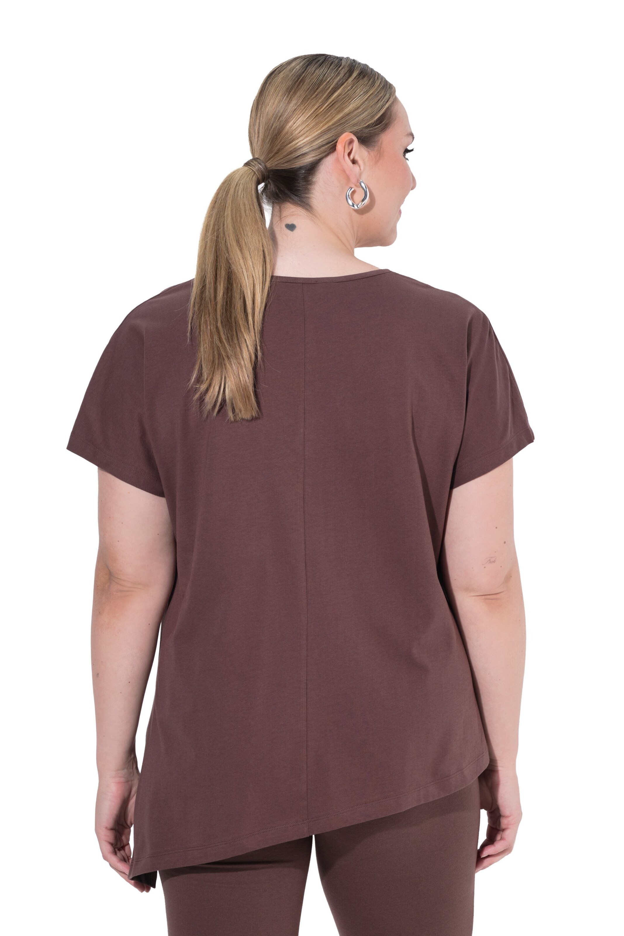 MIAMODA Shirt in Brown