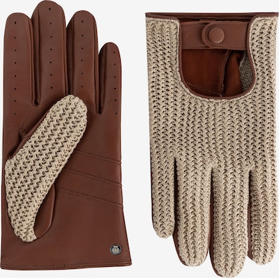 Roeckl Fingerhandschuhe 'Le Mans' in beige / dunkelbeige, Produktansicht