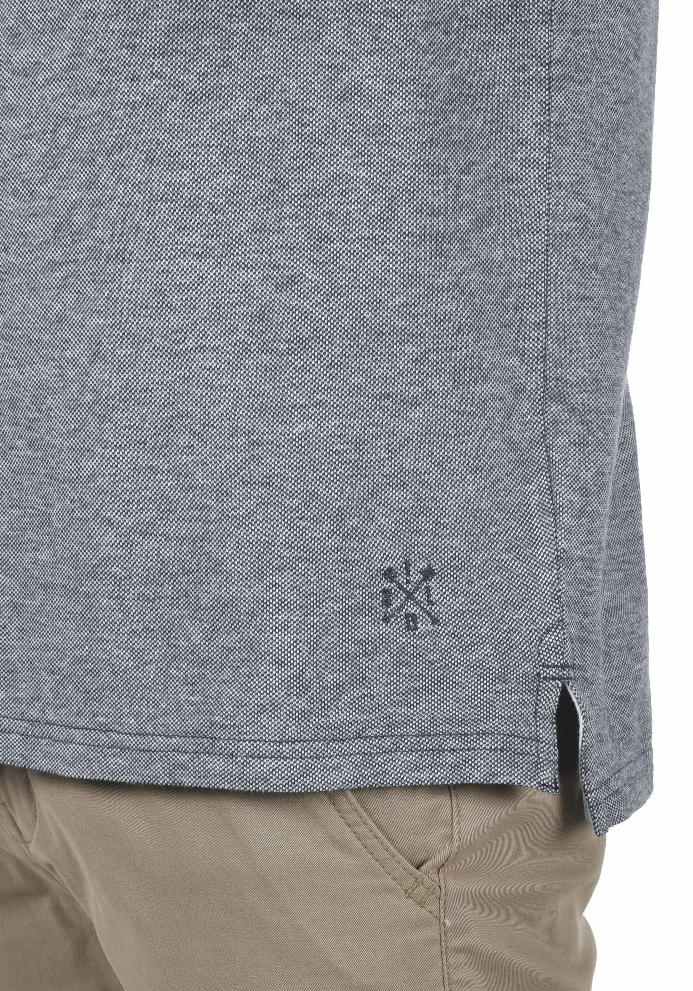 !Solid Shirt 'Panos' in Blau