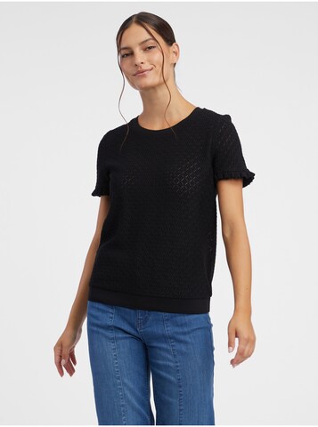 Orsay Sweater in Black: front