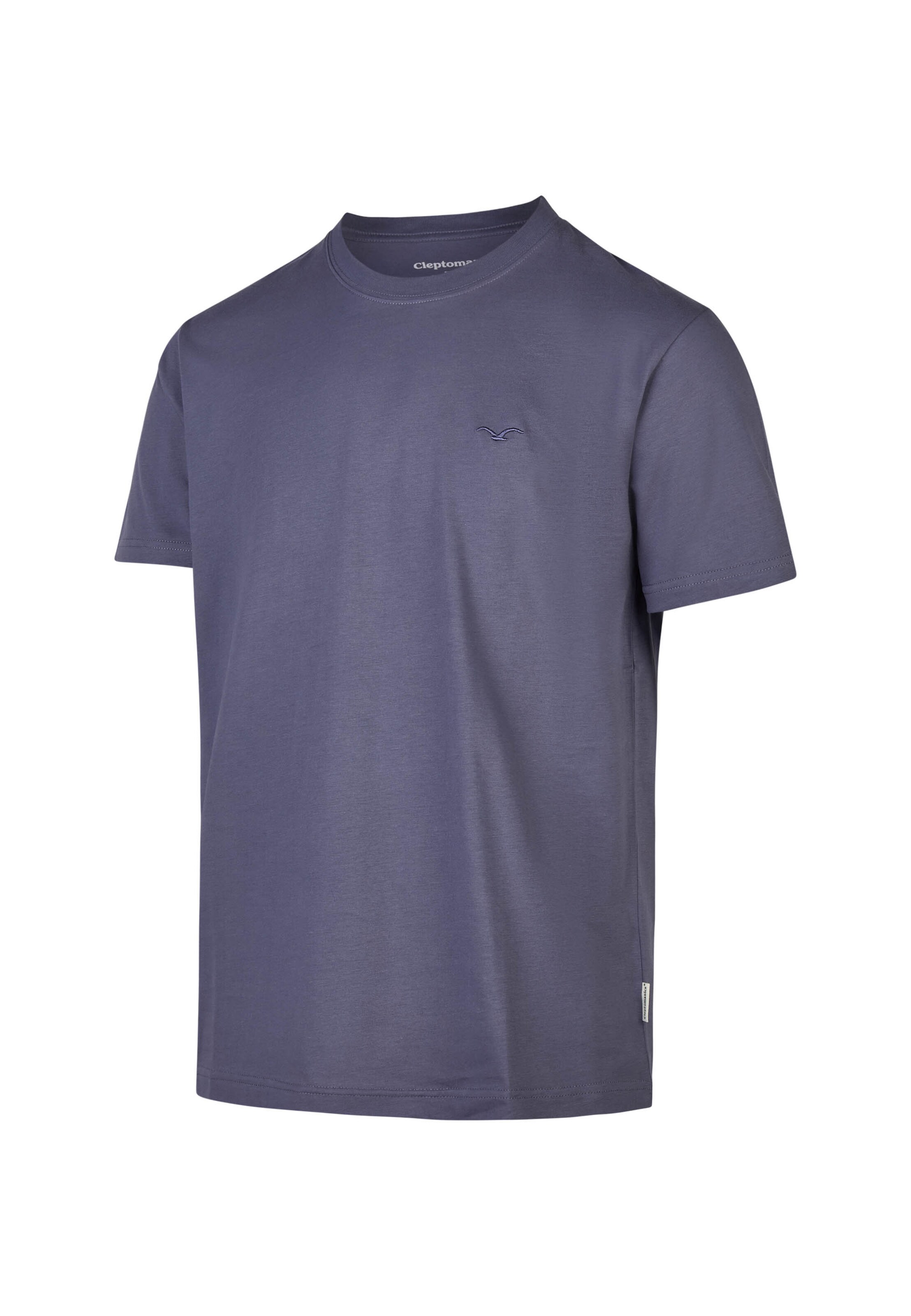 Cleptomanicx Shirt 'Ligull Stripe' in Blue