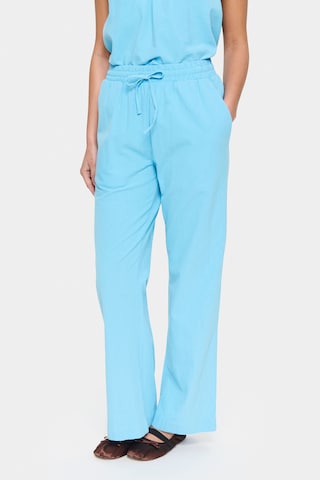 SAINT TROPEZ Regular Broek in Blauw