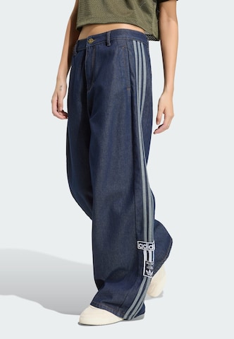 ADIDAS ORIGINALS Wide leg Τζιν 'Adibreak' σε μπλε: μπροστά