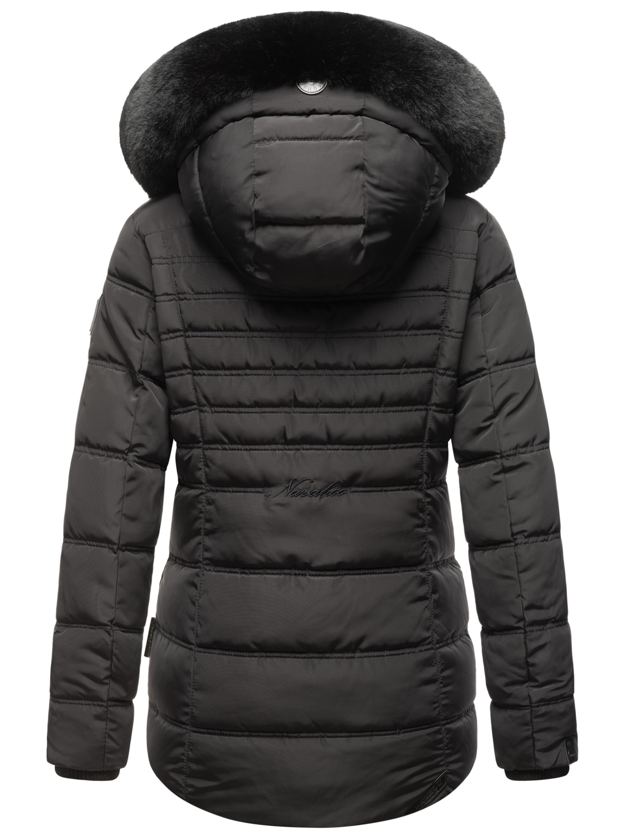 NAVAHOO Winterjacke 'Lissandraa' in Schwarz