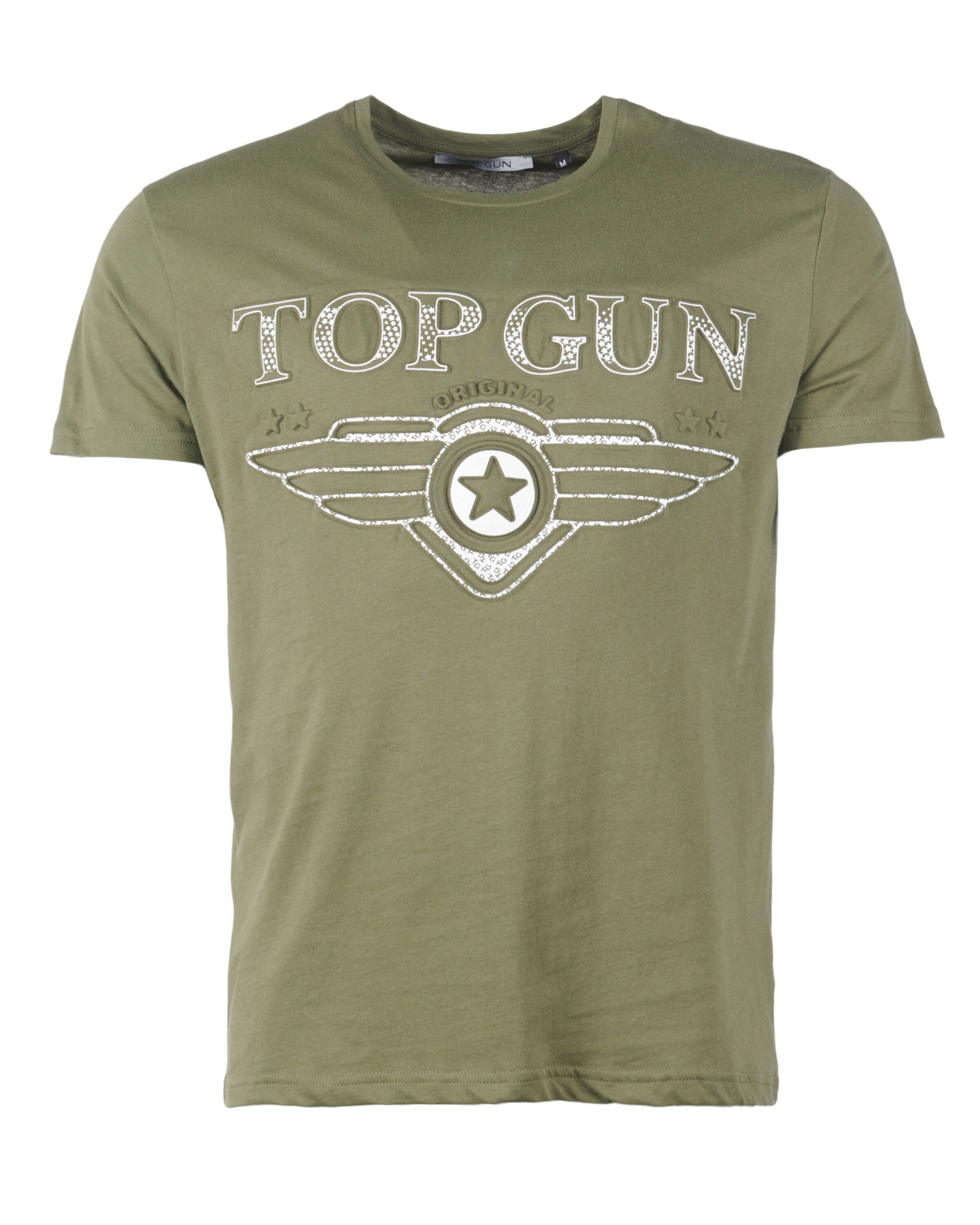 TOP GUN Shirt in Green: front