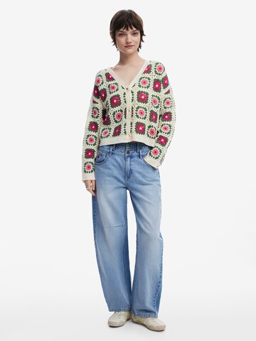 Desigual - Cárdigan en blanco