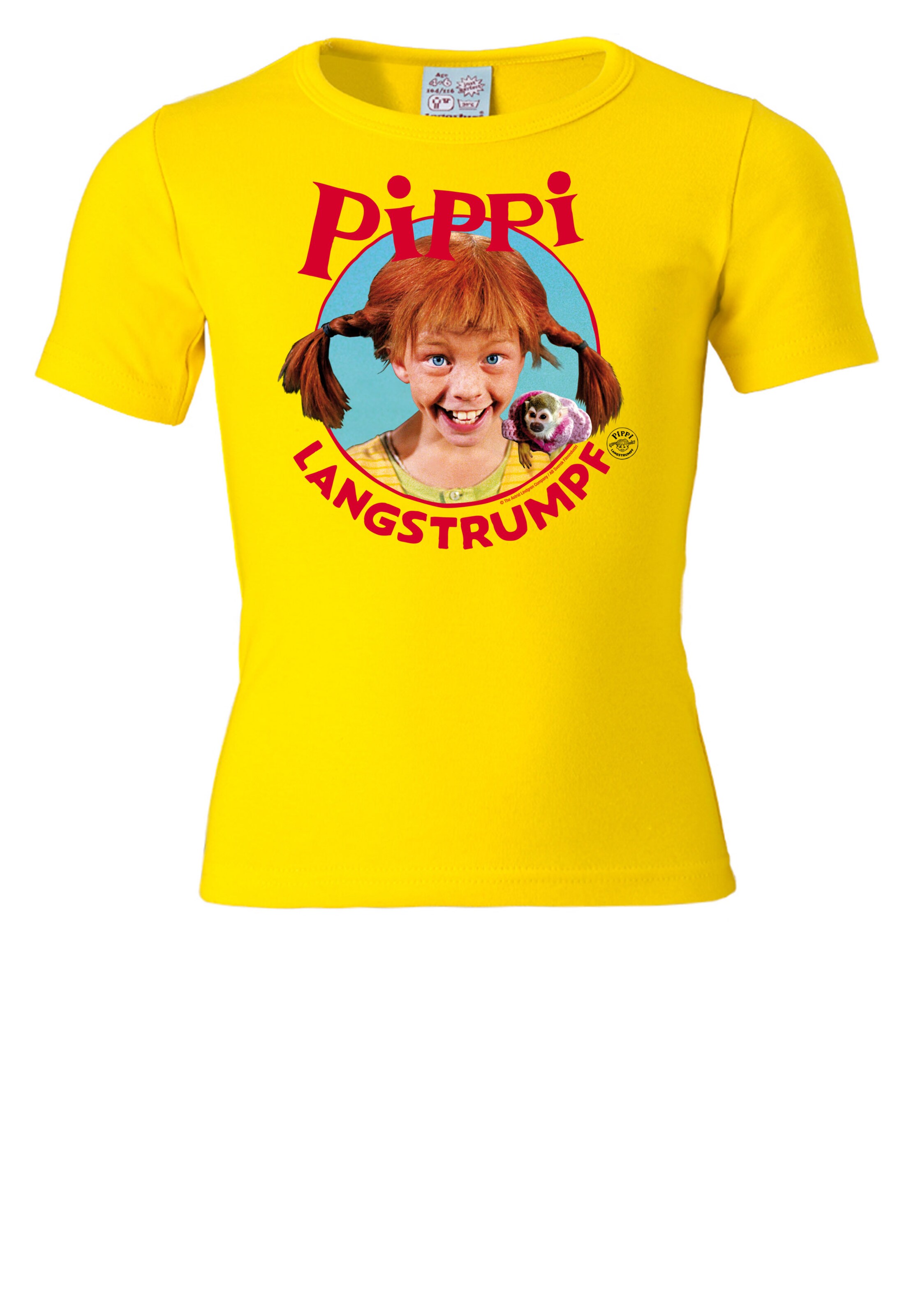 LOGOSHIRT Shirt in Yellow: front