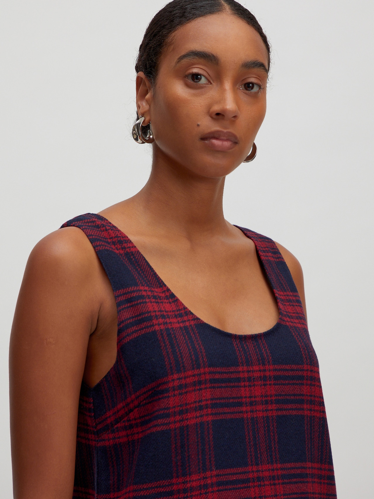 EDITED Producten Jurk 'Indra Wool' Blauw