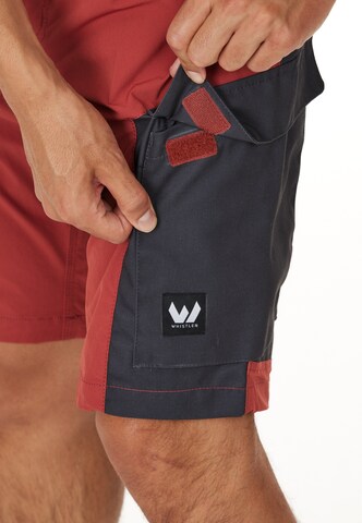 Whistler Regular Sports trousers 'ROMMY' in Red