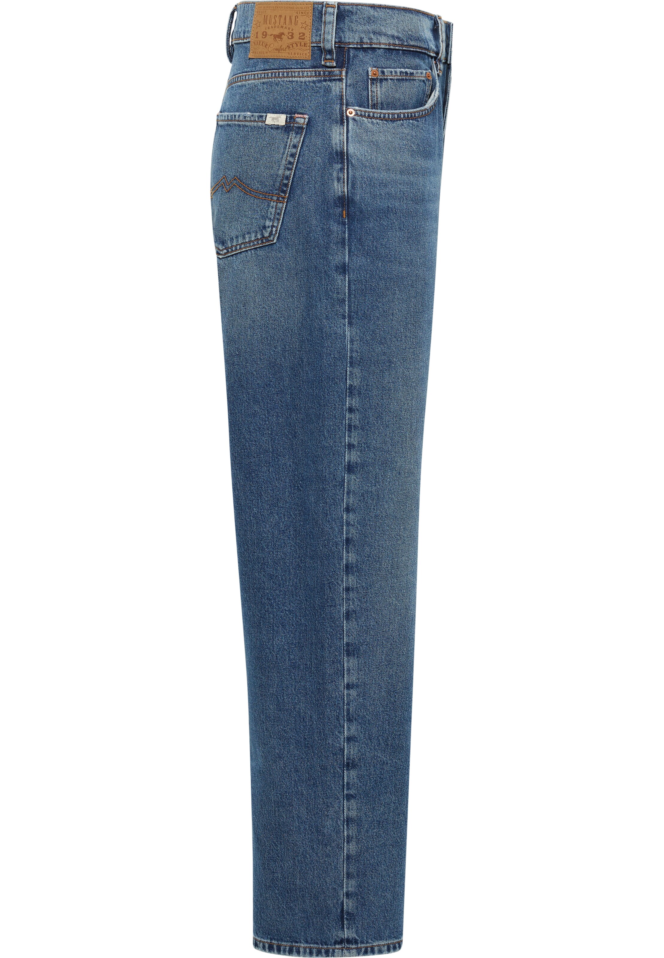 MUSTANG Loose fit Jeans 'Jeff' in Blue