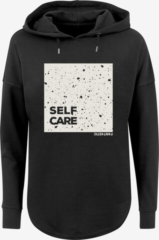 Sweat-shirt 'Self Care' F4NT4STIC en noir : devant