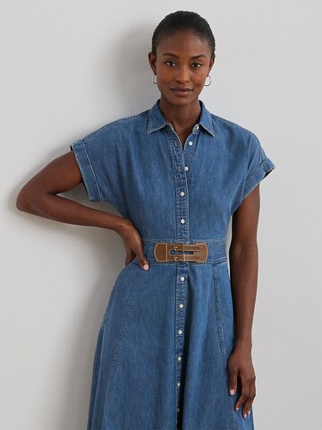 Lauren Ralph Lauren Платье-рубашка в Синий