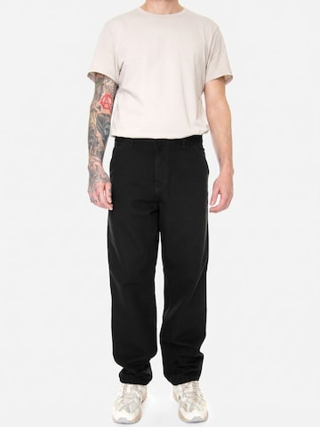Carhartt WIP Luźne Jeansy 'SINGLE KNEE PANT CBLACK' w kolorze czarny