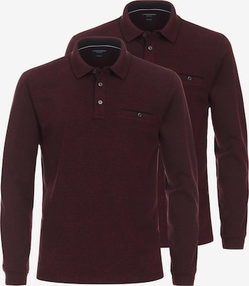 CASAMODA Shirt 'Basic' in Rood: voorkant
