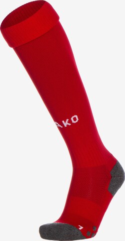 JAKO Soccer Socks in Red: front