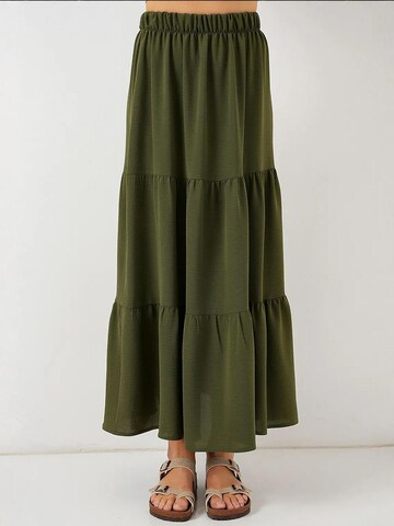 Bigdart - Saia em verde: frente