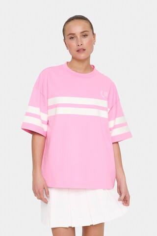 SAINT TROPEZ T-shirt 'Zalina' in Pink: Vorderseite