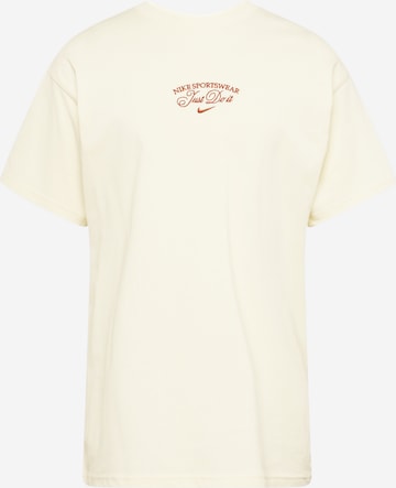 Nike Sportswear - Camisa em branco: frente