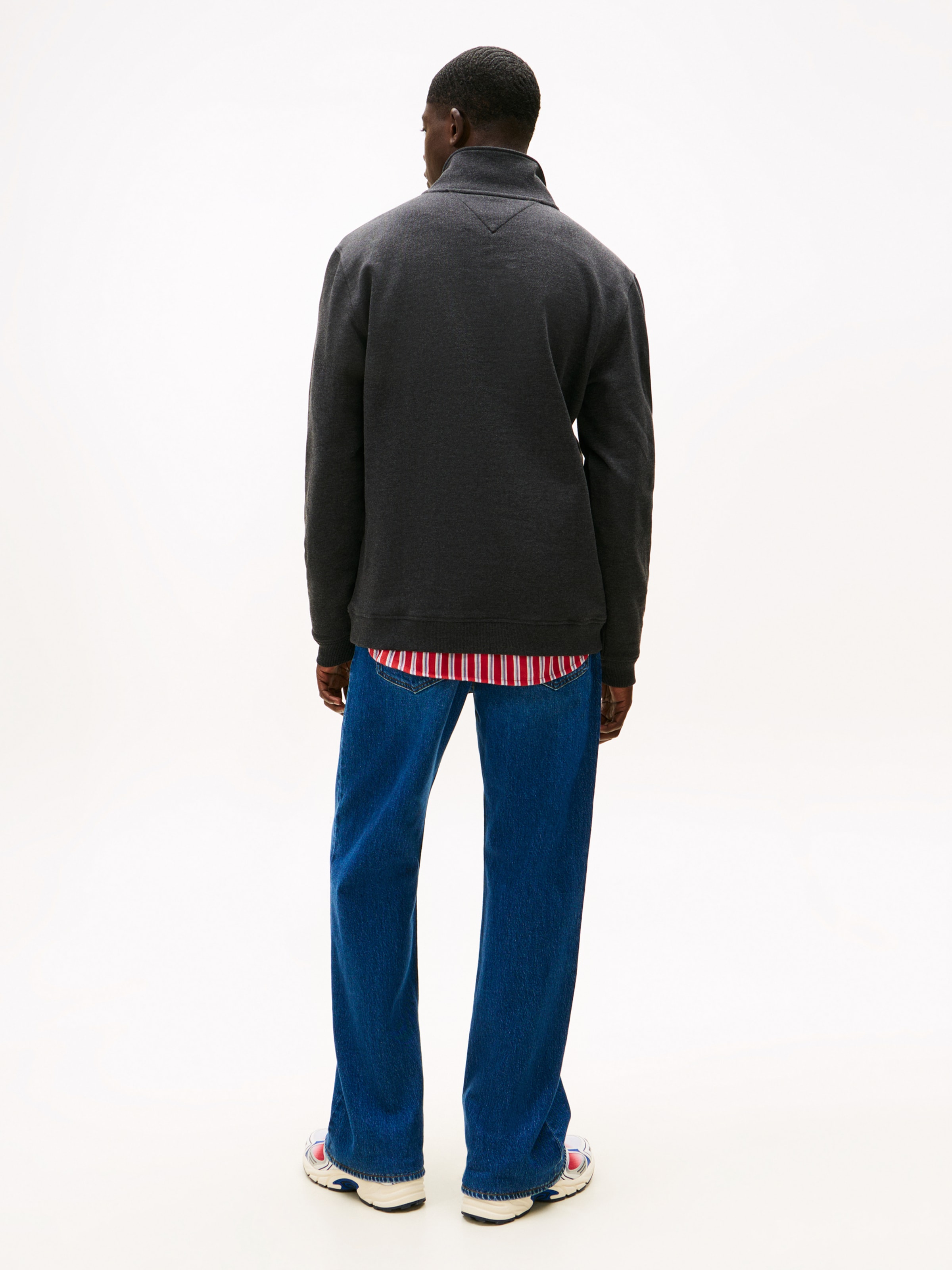 Tommy Jeans Sweatshirt in Schwarz
